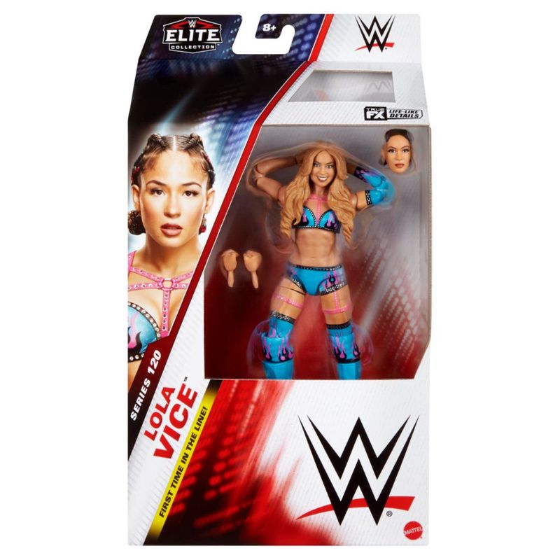 Figura de acción WWE Lola Vice Elite 120 Mattel