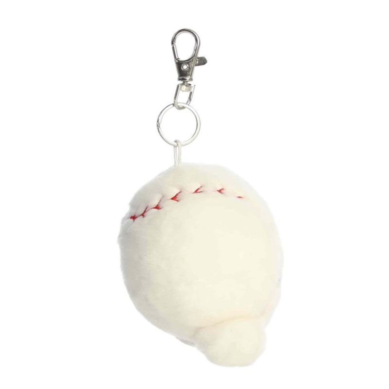 Llavero Aurora Palm Pals Slugger 10 cm Blanco con Clip