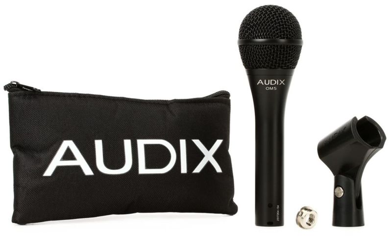 Micrófono AUDIX OM5 Hipercardióide Negro