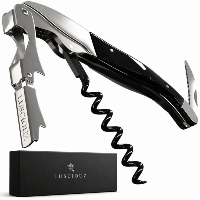 Abrebotellas Lusciouz THE HELIX Elite Silencioso para Vino