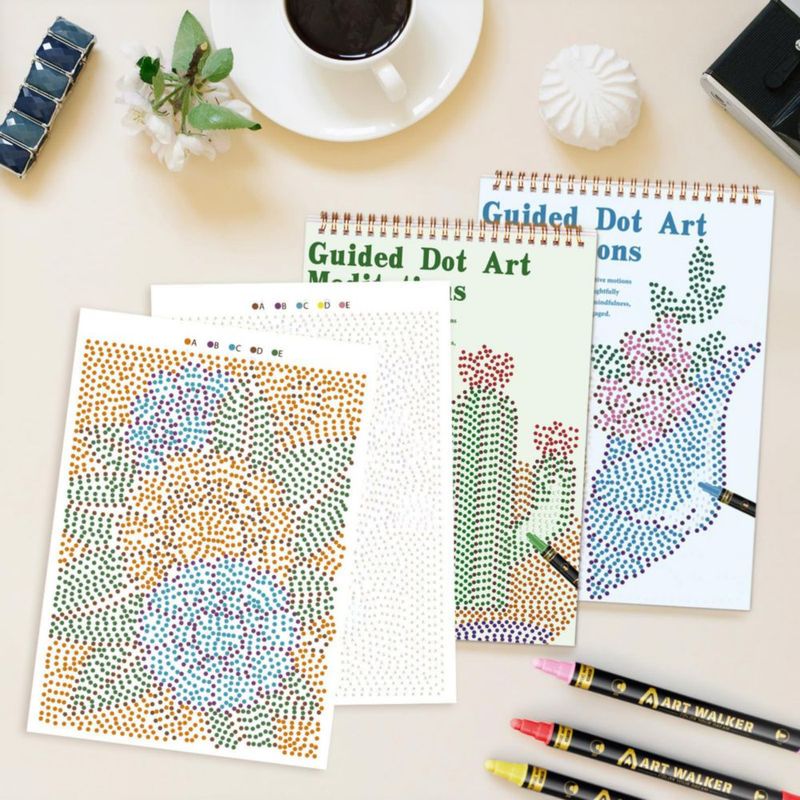 Libros de colorear MakeBloom Elegantes 20 págs + Marcadores
