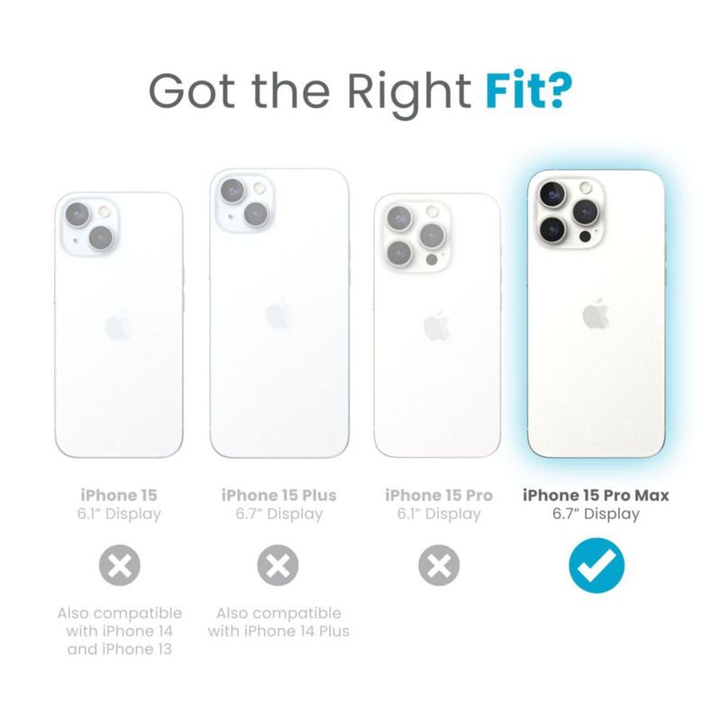 Funda Speck Presidio2 Grip para iPhone 15 Pro Max