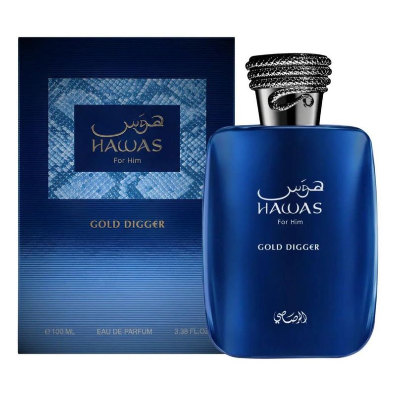 Fragancia RASASI Hawas Gold Digger 100 ml EDP para Hombres