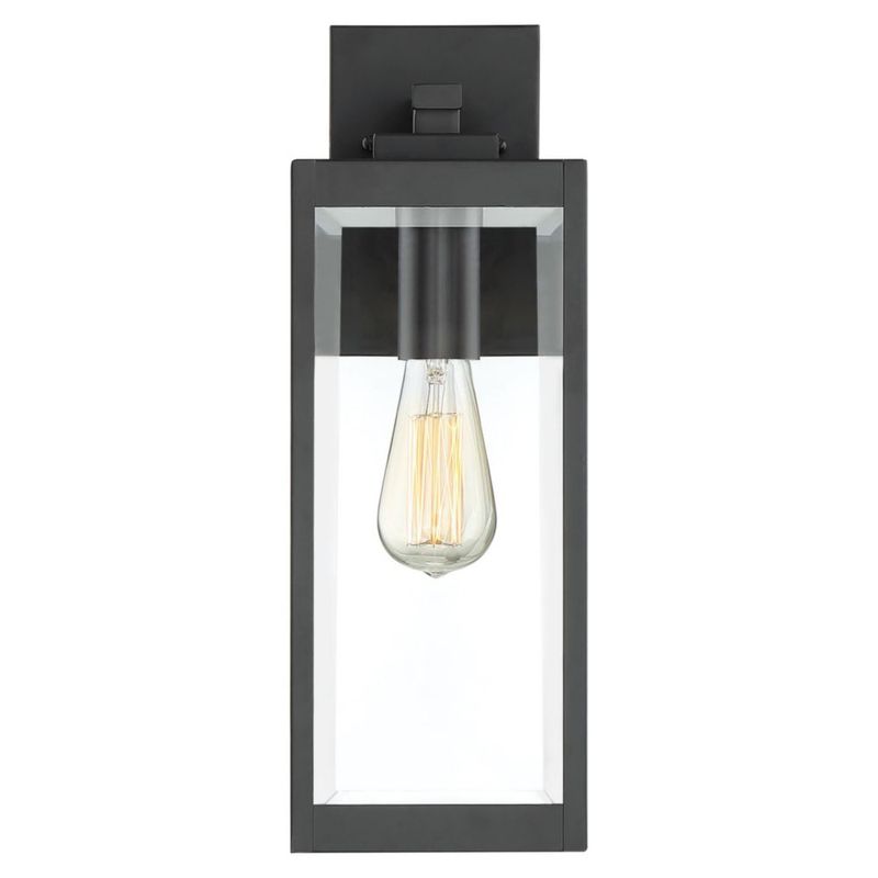 Lámpara de pared Quoizel 43 cm Negro Tierra
