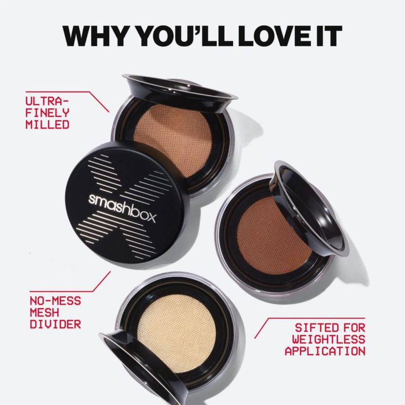 Polvo Suelto Smashbox 10 g Translúcido Medio