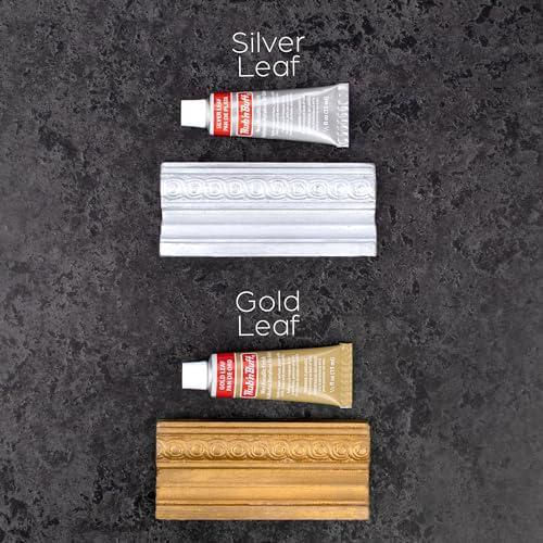 Cera National Art Supply 15 ml 2 piezas Hoja de Plata y Oro
