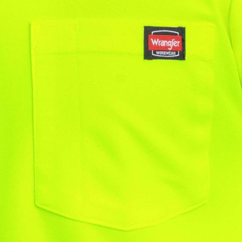 Camiseta Wrangler 2‑unidades Amarillo de Seguridad XXL