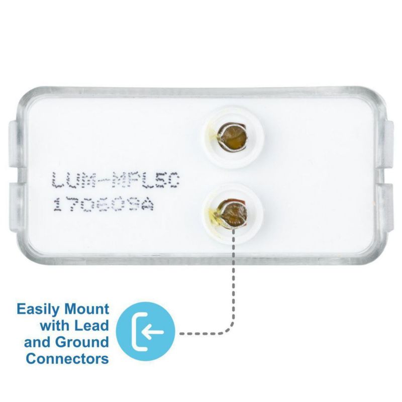 Luz de posición LED Lumitronics 6 cm Transparente 12 V