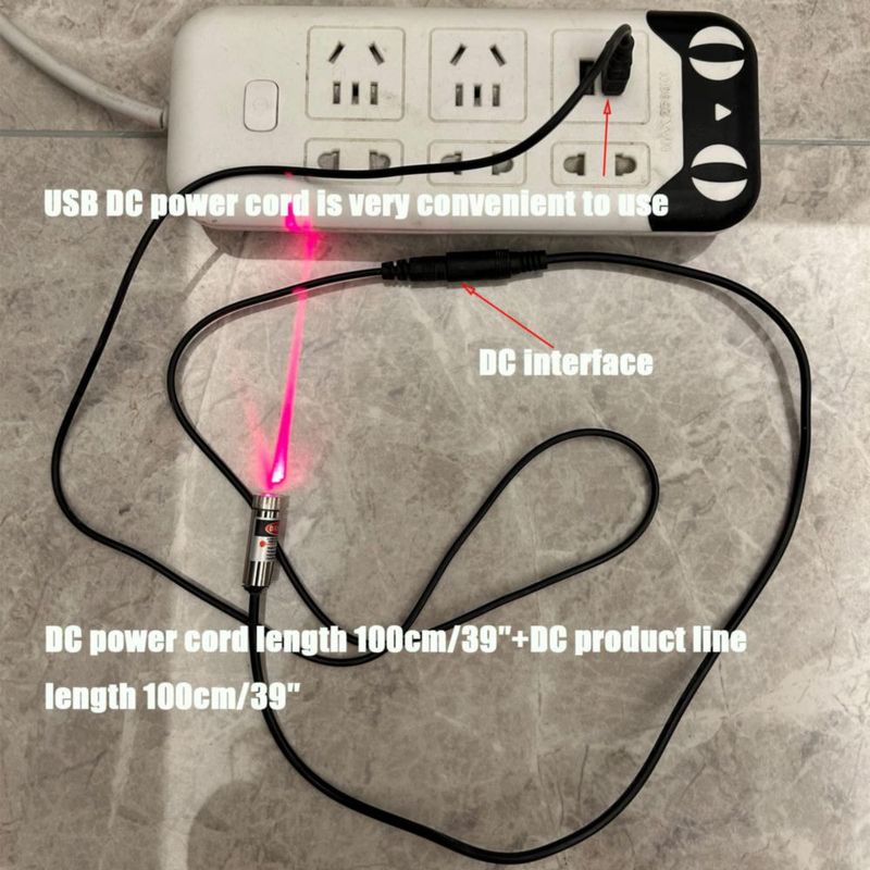 Cable USB BEITESI 100 cm (2 unidades) para módulo láser