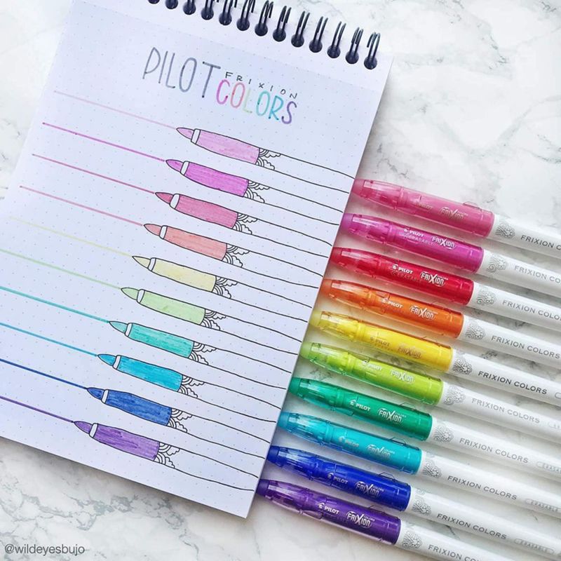 Marcadores Pilot FriXion Colors Pack de 36 Borrables