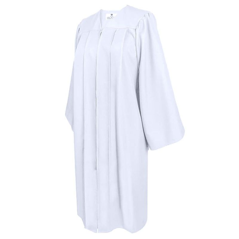 Bata GradPlaza Blanca 122 cm Unisex Poliéster