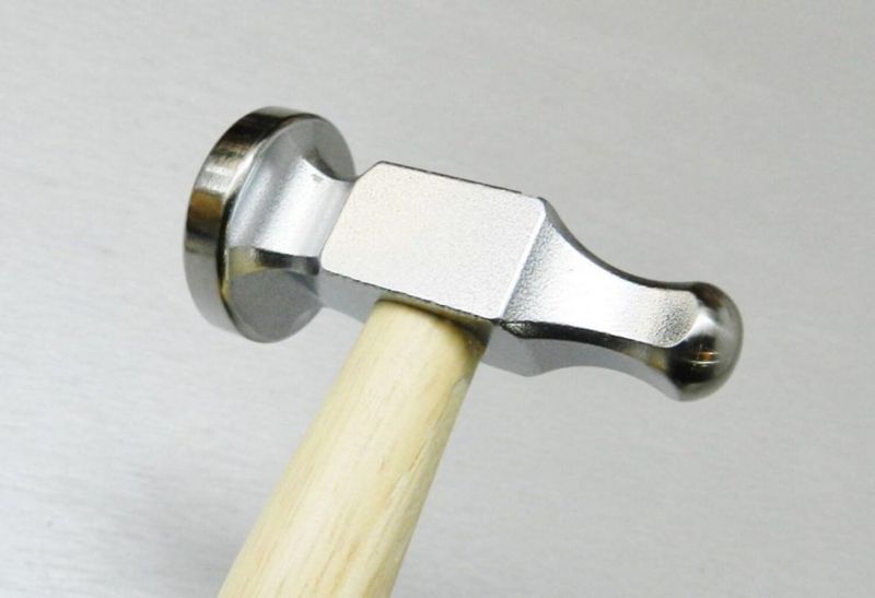 Martillo de repujado JTS 32 mm cara plana para trabajo de metal 148 g