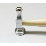 Martillo de repujado JTS 32 mm cara plana para trabajo de metal 148 g