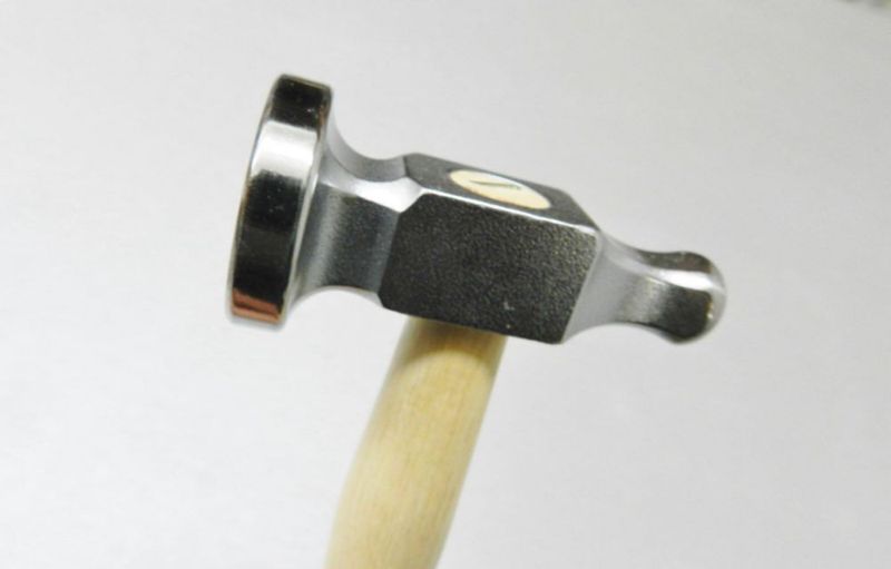 Martillo de repujado JTS 32 mm cara plana para trabajo de metal 148 g
