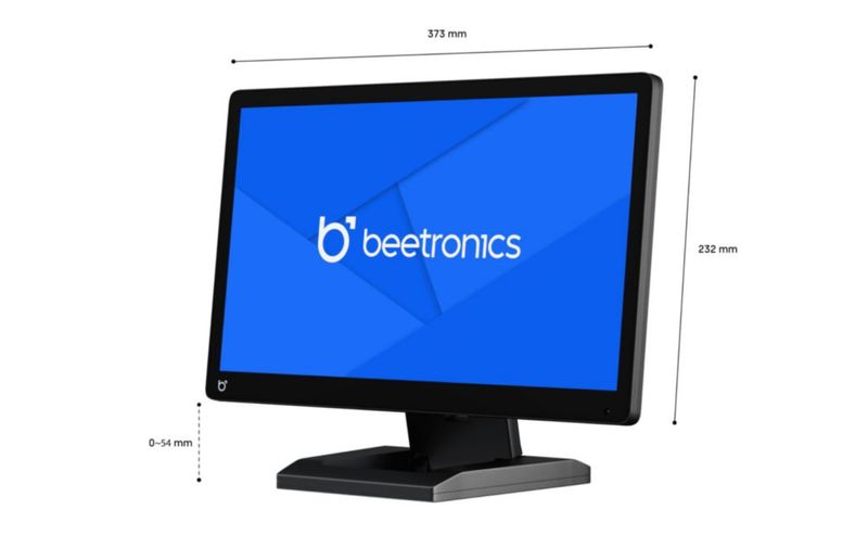 Monitor táctil Beetronics 38 cm Full HD 15TS7
