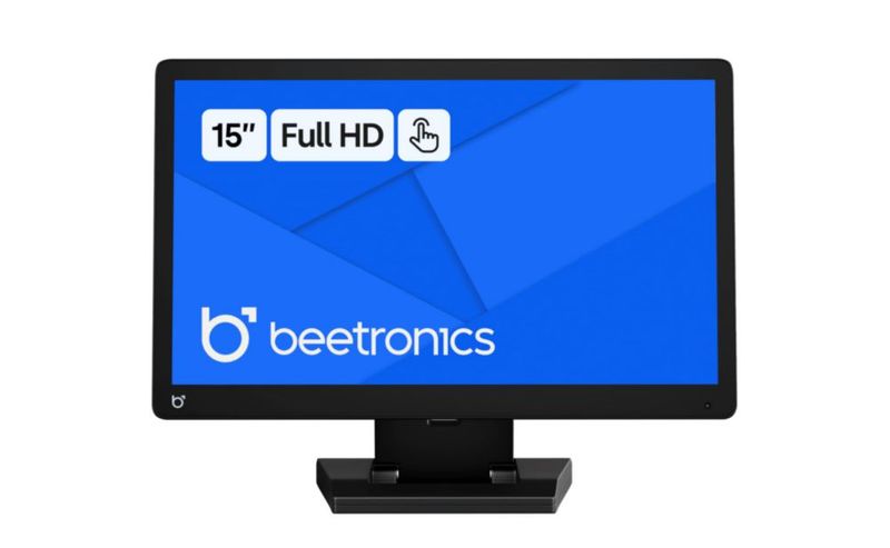 Monitor táctil Beetronics 38 cm Full HD 15TS7
