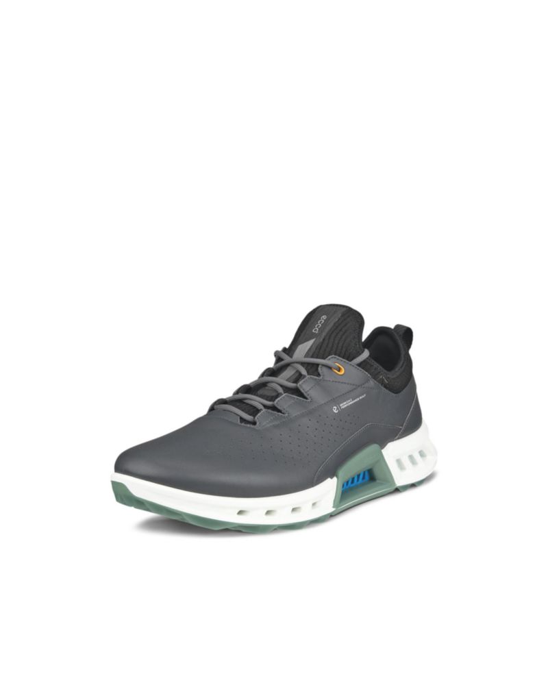 Zapatos ECCO Biom C4 Gore‑TEX impermeables color Magnet (talla 7‑7.5)
