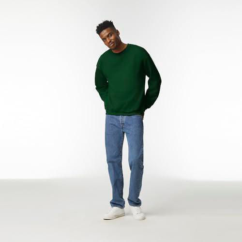 Sudadera Gildan G18000 Verde Bosque Talla Grande