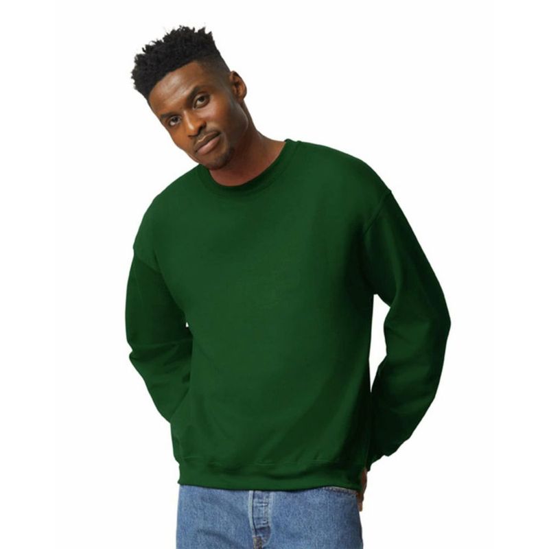 Sudadera Gildan G18000 Verde Bosque Talla Grande