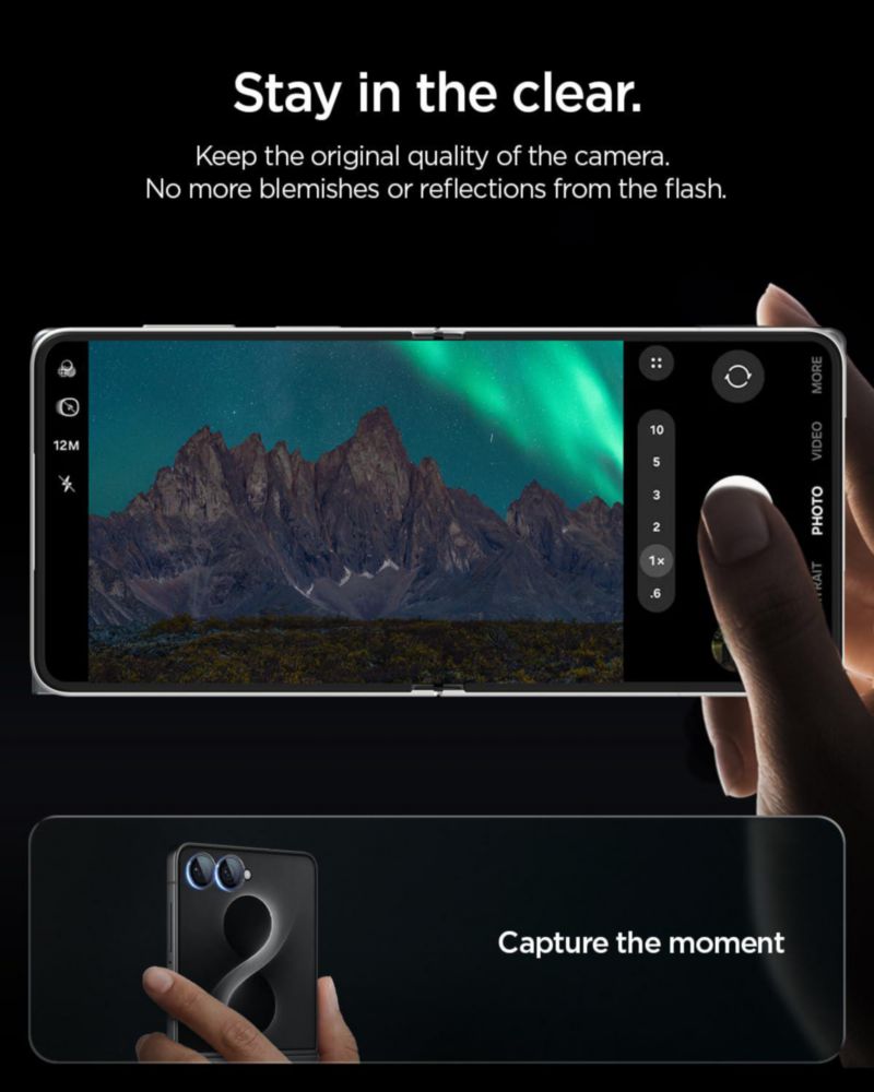 Protector de lentes Spigen Galaxy Z Flip 8/7 - Pack de 2