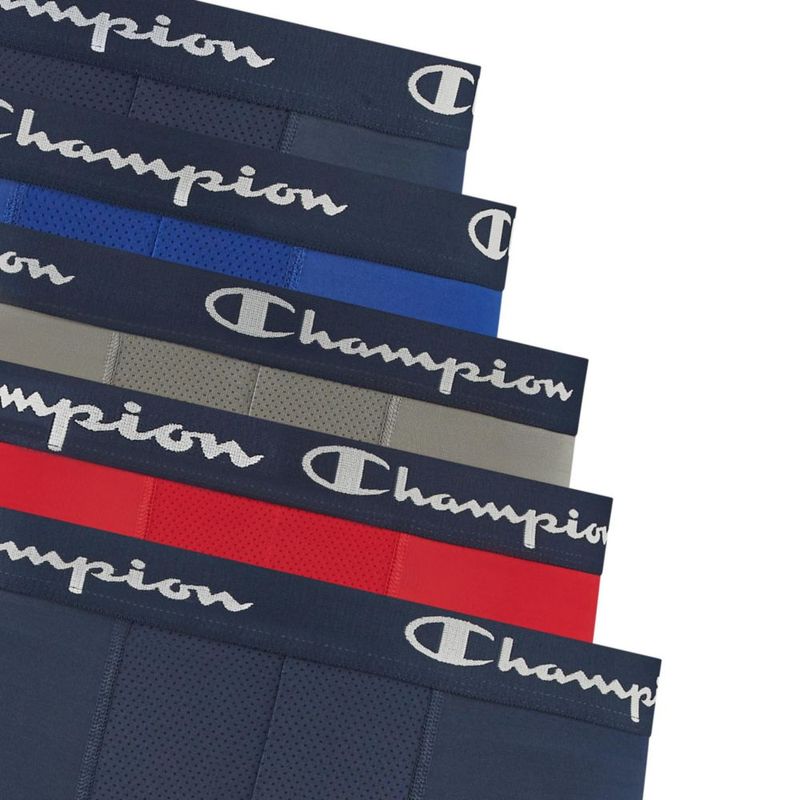 Calzoncillos tipo bóxer Champion Pack de 5 - Rendimiento 15 cm