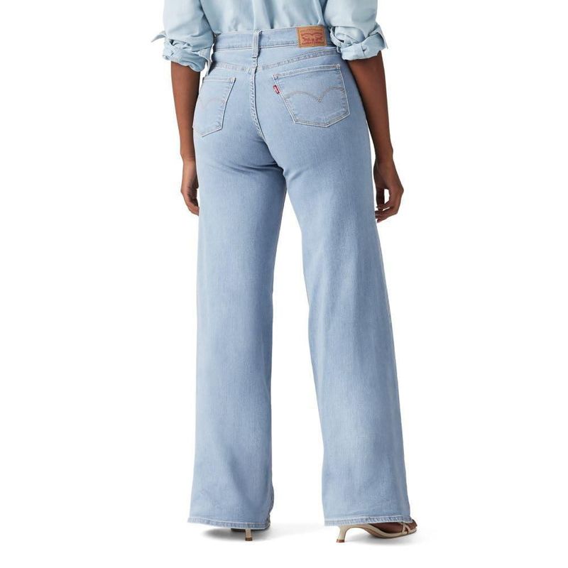 Jeans Levi's 318 Moldeador Pierna Ancha Talla Plus 36