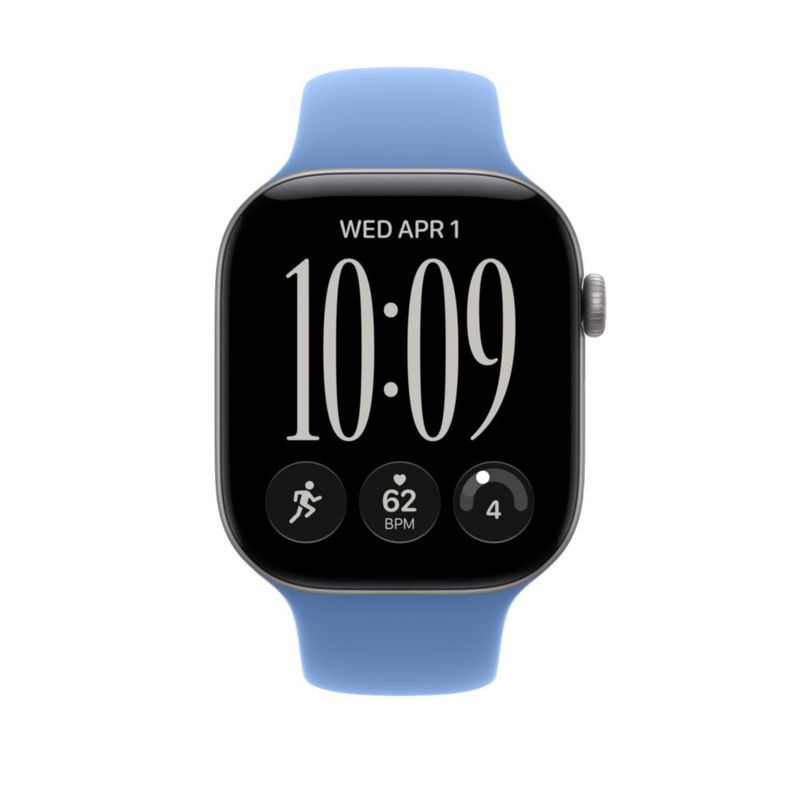 Correa Apple Watch 46 mm Azul Wildflower S/M