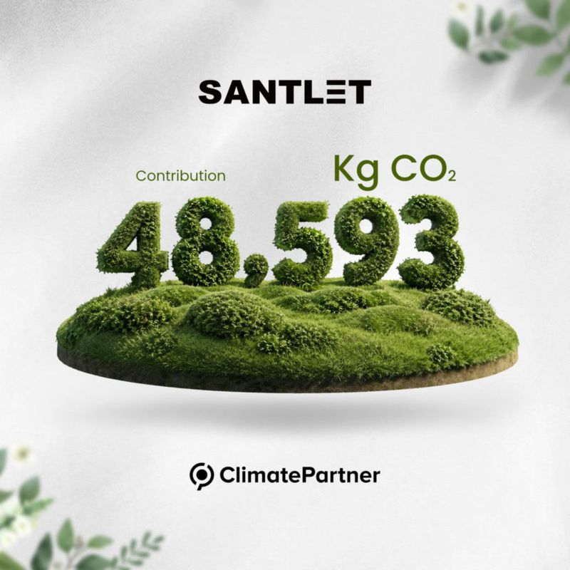 Porta Credencial Retráctil SANTLET con Cuerda de 50 cm