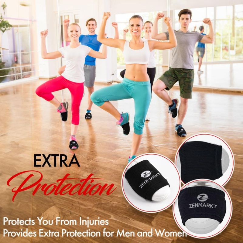 Calcetines para Zapatos de Baile Zenmarkt Giros Suaves y Protección