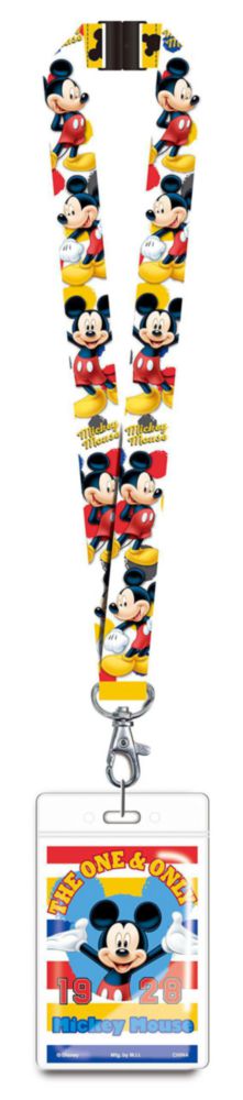 Carnetera Disney de 8 cm multicolor con Mickey Mouse