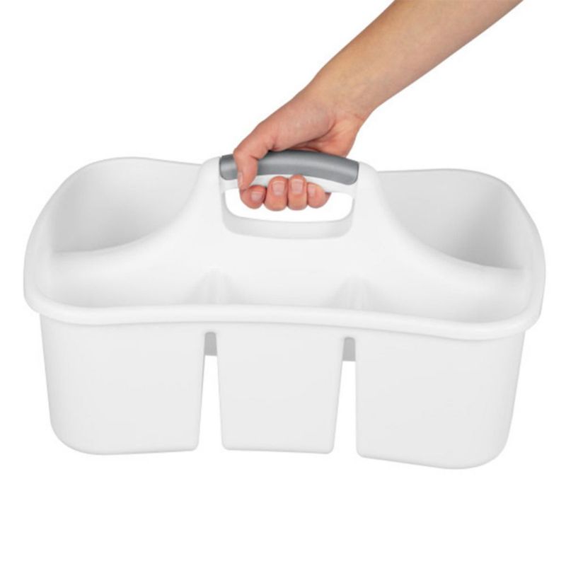 Cajón Sterilite paquete de 12 blanco 44x34x22 cm