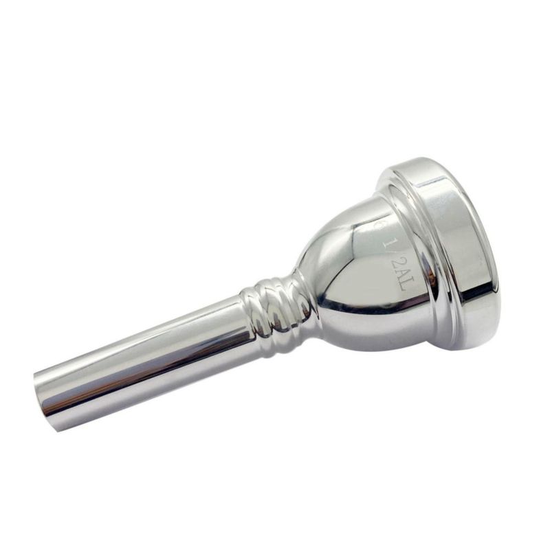 Boquilla de trombón Missmore 6 1/2AL plateada en plata