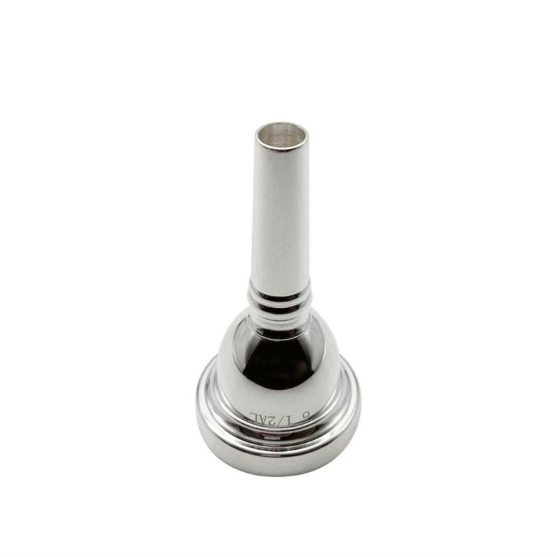 Boquilla de trombón Missmore 6 1/2AL plateada en plata