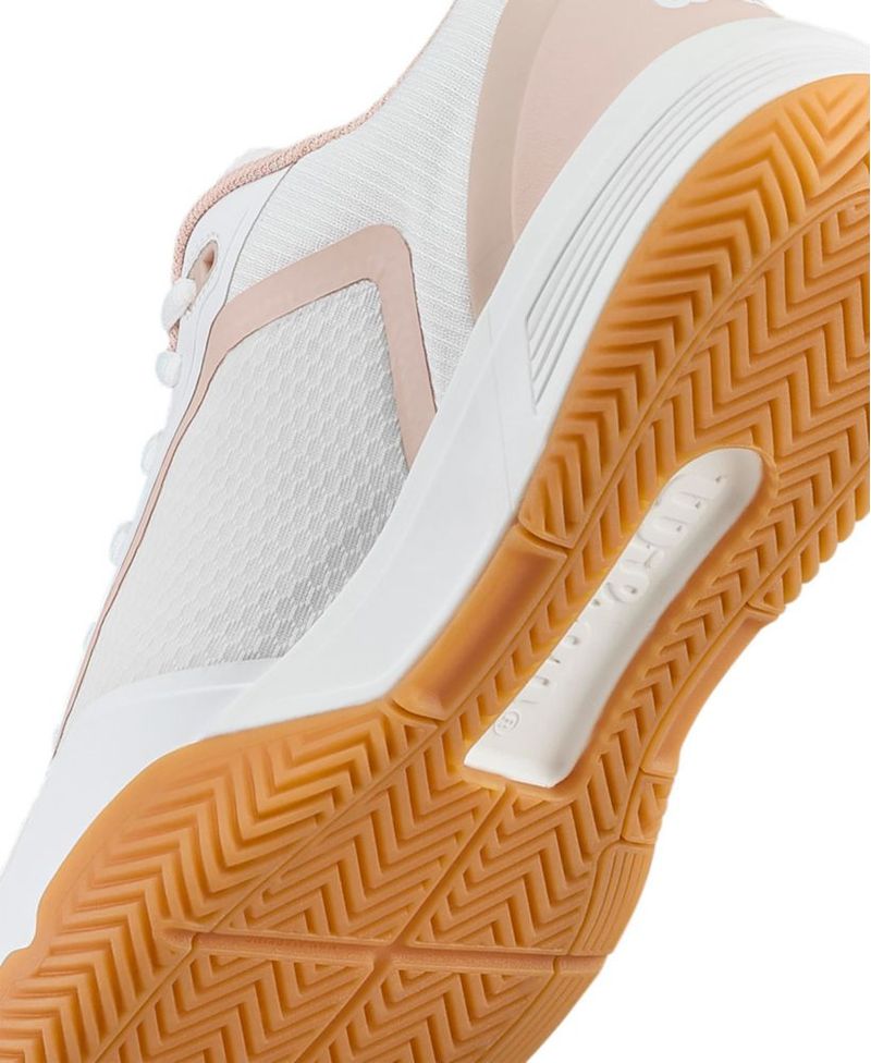 Zapatilla de Tenis Mujer WILSON CourtGlide 7.5 US Blanco/Rosa Cameo/Goma