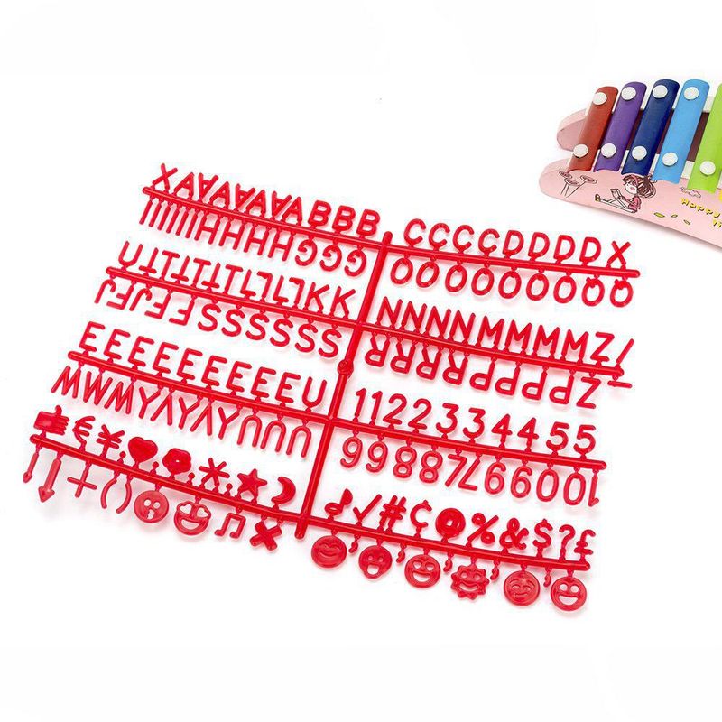 Letras para tablero de letras de fieltro Arikit 1120 piezas 3/4"