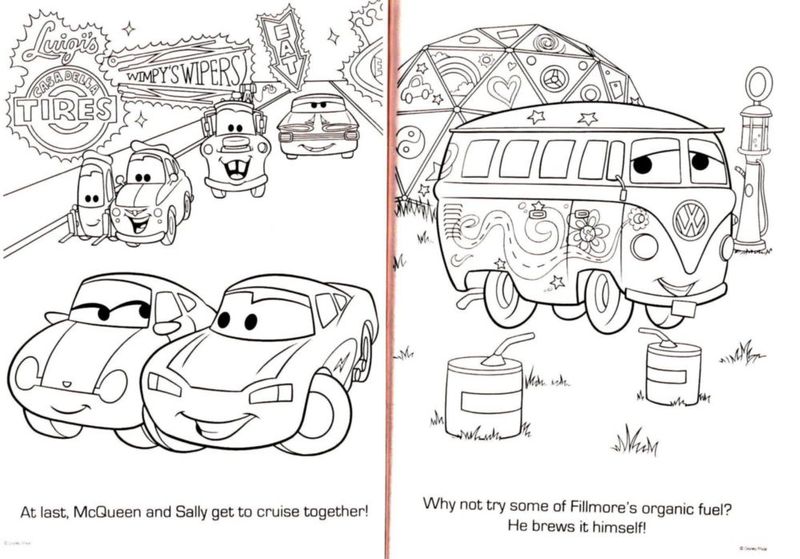 Libro de colorear Disney Pixar Cars Gigante 192 páginas