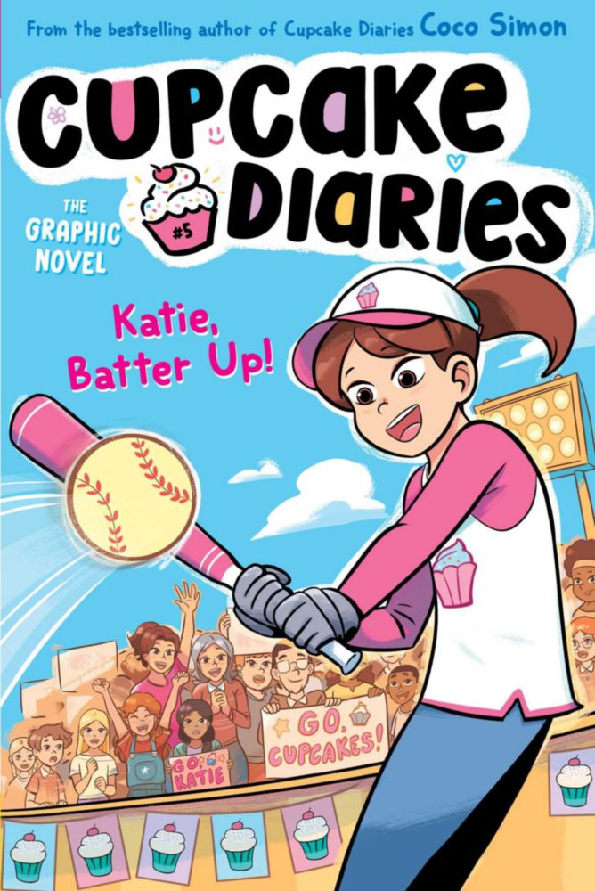 Libro Simon Spotlight: Katie Batter Up! – Novela Gráfica