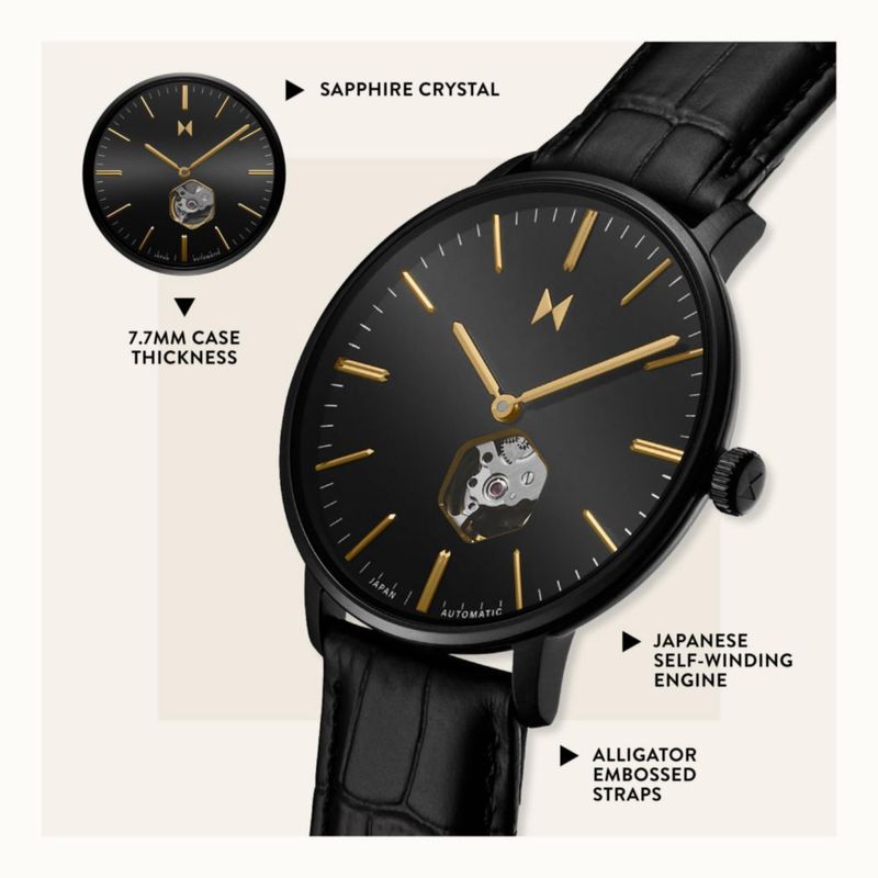 Reloj automático ultra delgado MVMT Legacy para hombre