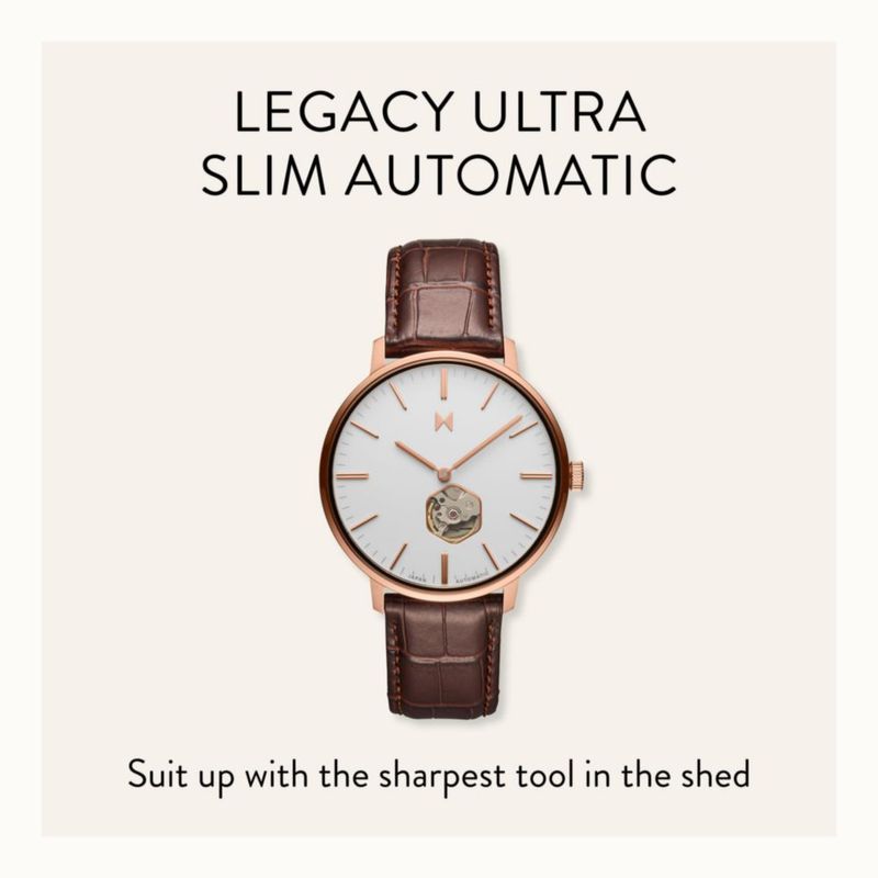 Reloj automático ultra delgado MVMT Legacy para hombre