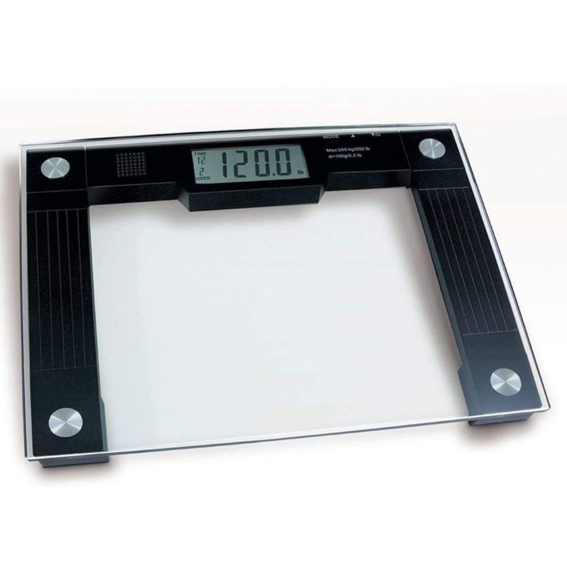 Báscula parlante Ideaworks JB5824 extra ancha de 250 kg como máximo
