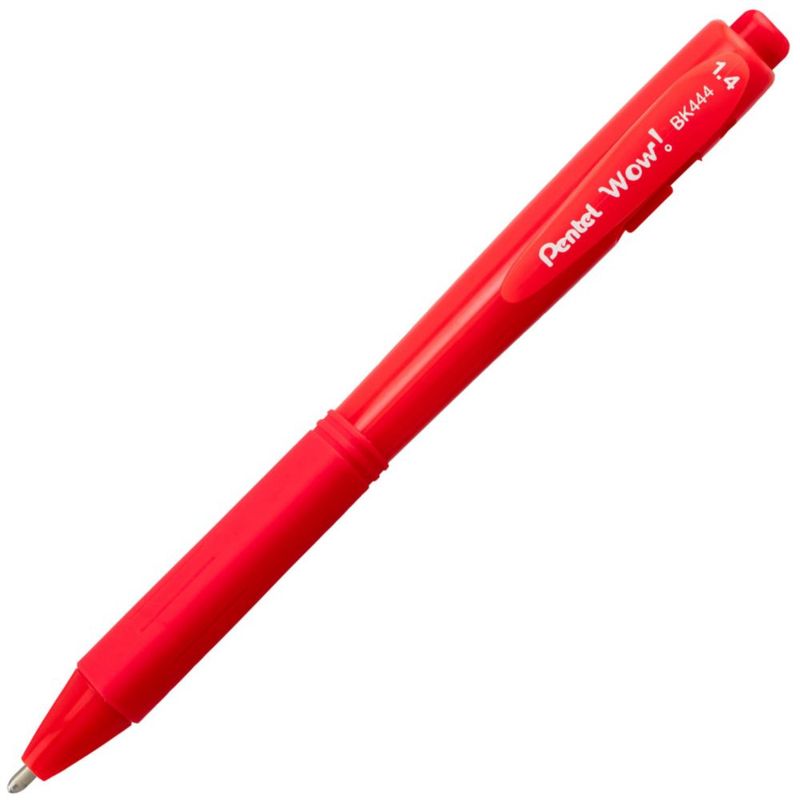 Bolígrafo Pentel 1.4 mm Tinta Roja - Pack de 8