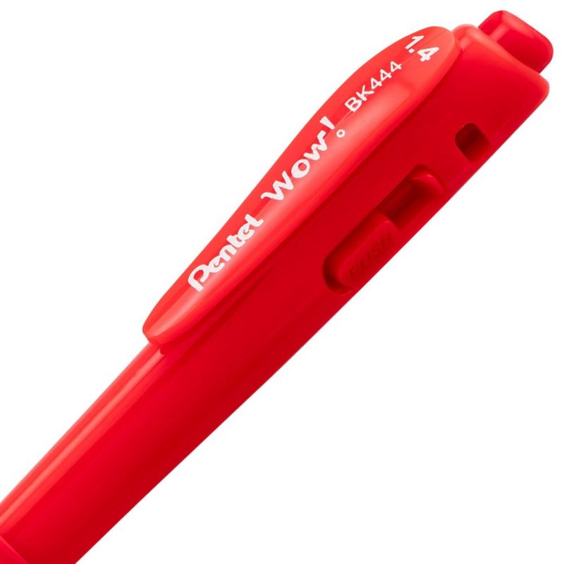 Bolígrafo Pentel 1.4 mm Tinta Roja - Pack de 8