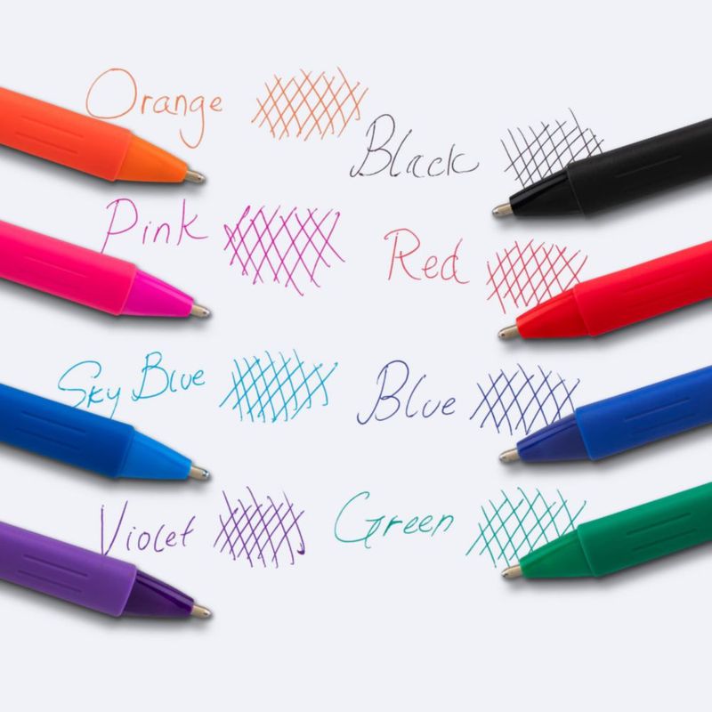 Bolígrafo Pentel 1.4 mm Tinta Roja - Pack de 8