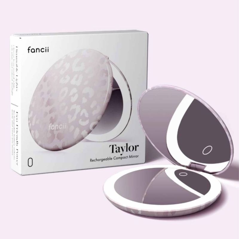 Espejo de Maquillaje Fancii 13 cm LED 10x/1x Recargable