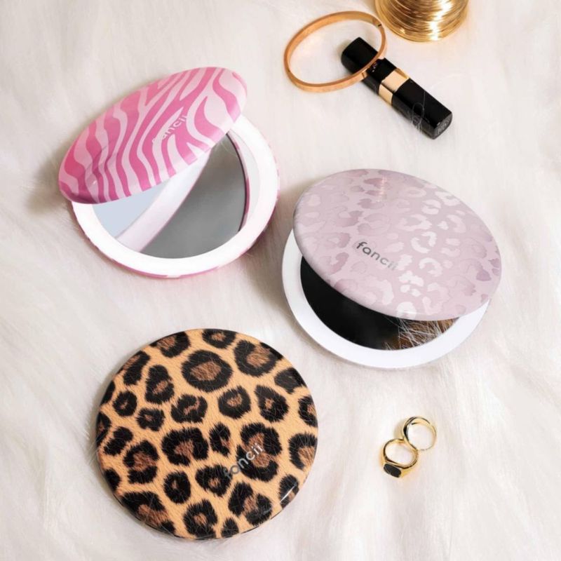 Espejo de Maquillaje Fancii 13 cm LED 10x/1x Recargable