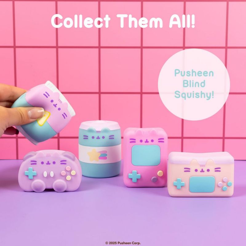 Juguete de presión Hamee Pusheen Chica Gamer Squishy - 1 pieza