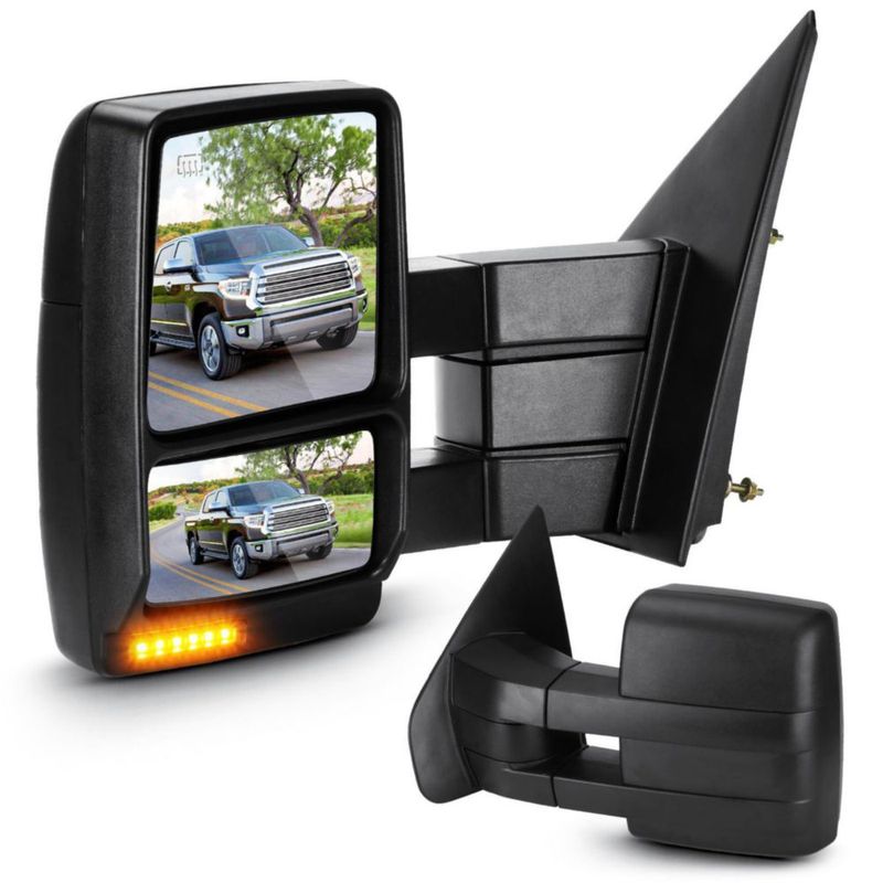 Espejos de remolque Aeagle para Ford F-150 2007‑2014 calefactados y con señal de giro