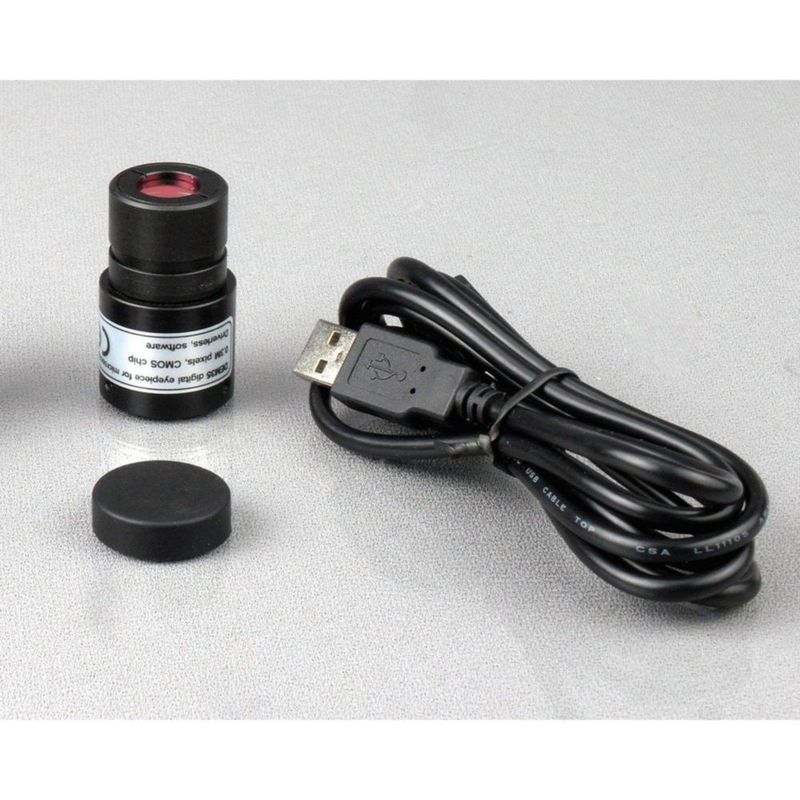 Microscopio AmScope 40X-2000X LED con captura USB