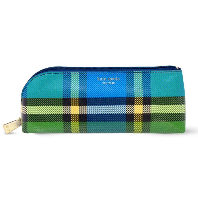 Estuche para lápices y bolígrafos Kate Spade New York 22 cm Grand Plaid