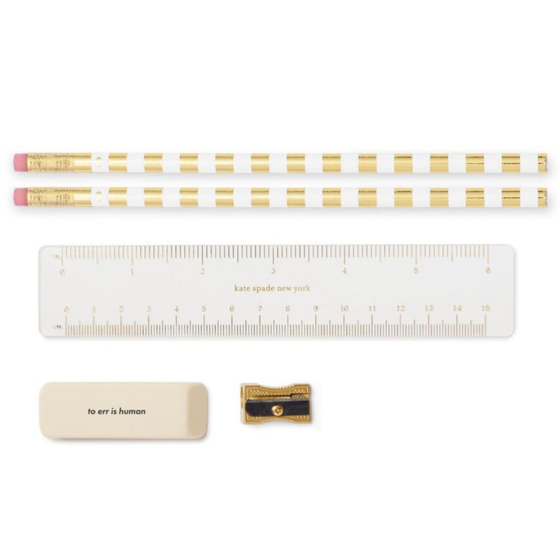 Estuche para lápices y bolígrafos Kate Spade New York 22 cm Grand Plaid